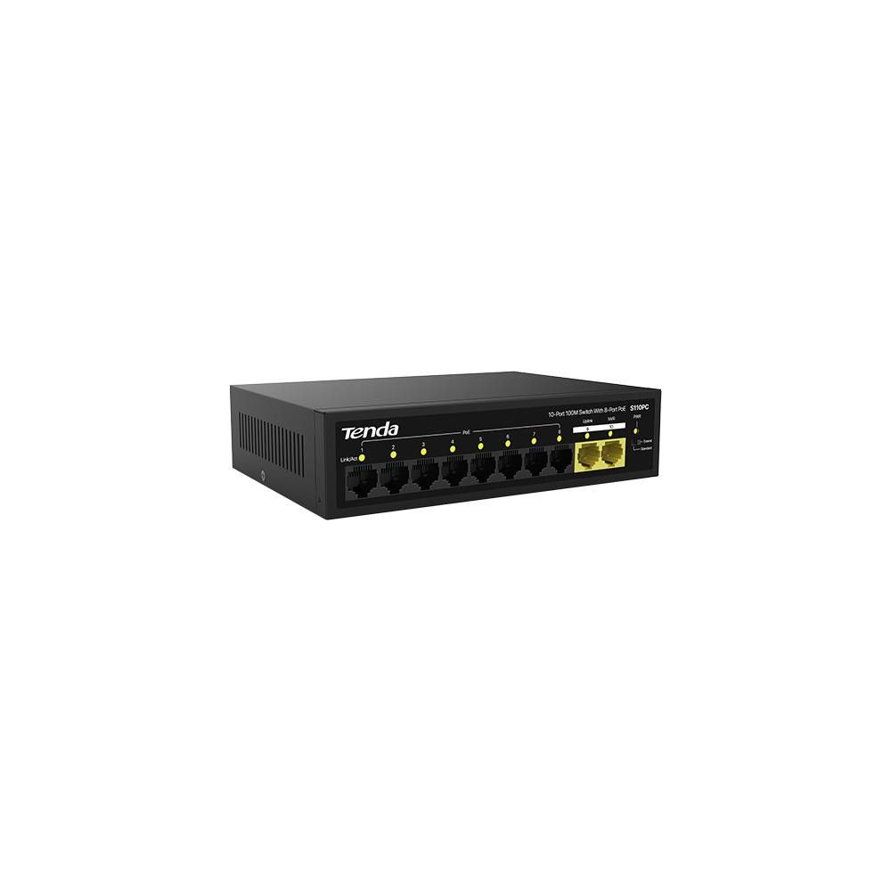 Tenda S110PC 10 Port 100M PoE Switch #3