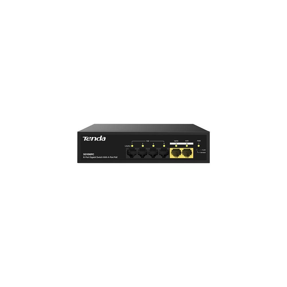 Tenda SG106PC 6 Port Gigabit PoE Switch