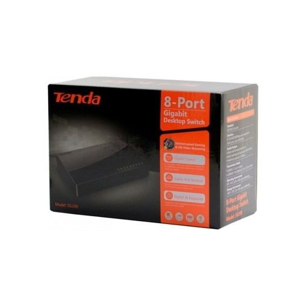 Tenda SG108 8 Port 10,100,1000 Gigabit Switch #4