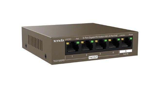 Tenda TEG1105PD 5 Port Gigabit Switch #4