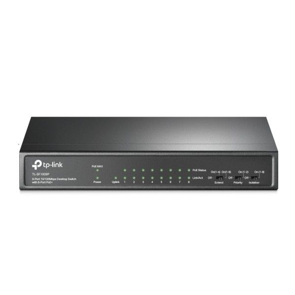 Tp-Link TL-SF1009P 10/100 9 Port Desktop PoE Switc