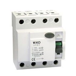 Viko VTR4-10030 4P 100A 30mA Kaçak Akım Koruma Röl #2