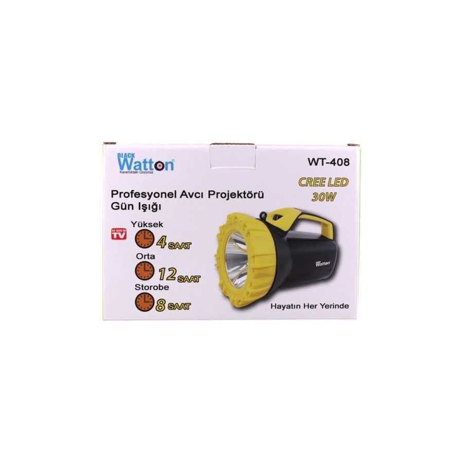 Watton WT-408 30W Profesyonel Avcı El Projektörü #3