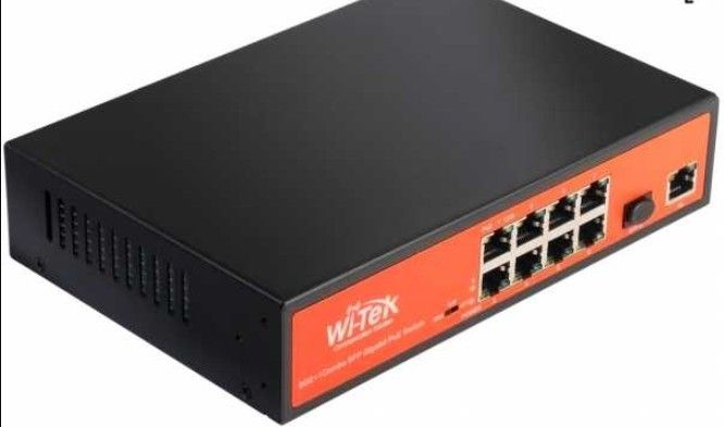 Wi-Tek WI-PS309GF-O 8 Port Dış Mekan Gigabit PoE #2