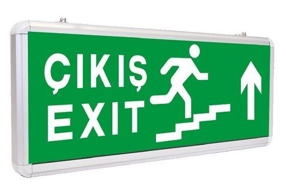 YCL YAC-210 Exit Yukarı Çıkış Yönlendirme Tabelası