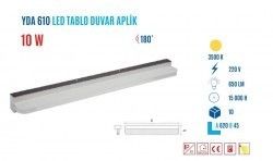 YCL YDA-610G 71W 62CM Led Duvar Apliği Yatay 4000K