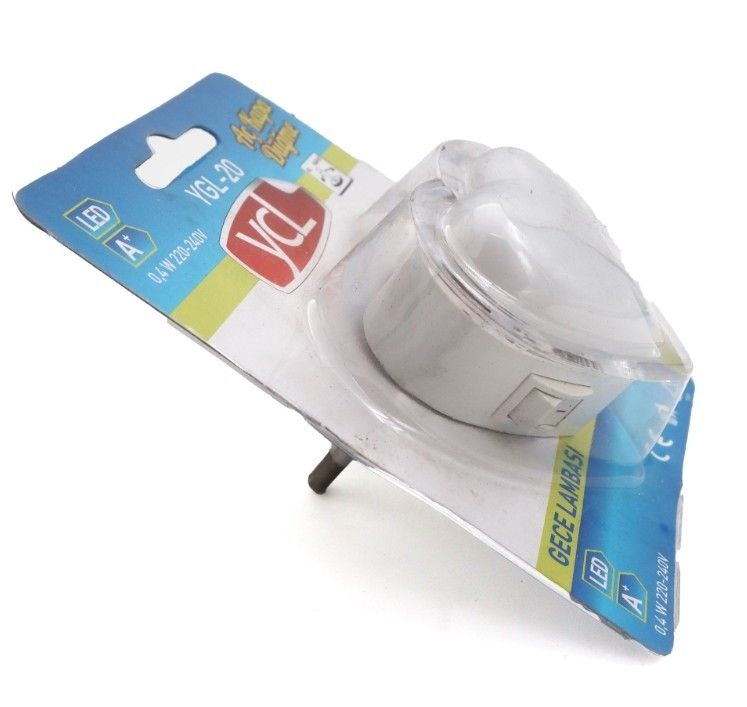 YCL YGL-20Y 0.4W Priz Tipi Led Gece Lambası Yeşil #2