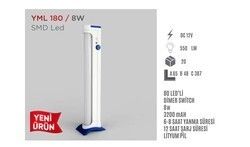 YCL YML-180 Şarjlı 8W Led Masa Lambası #2