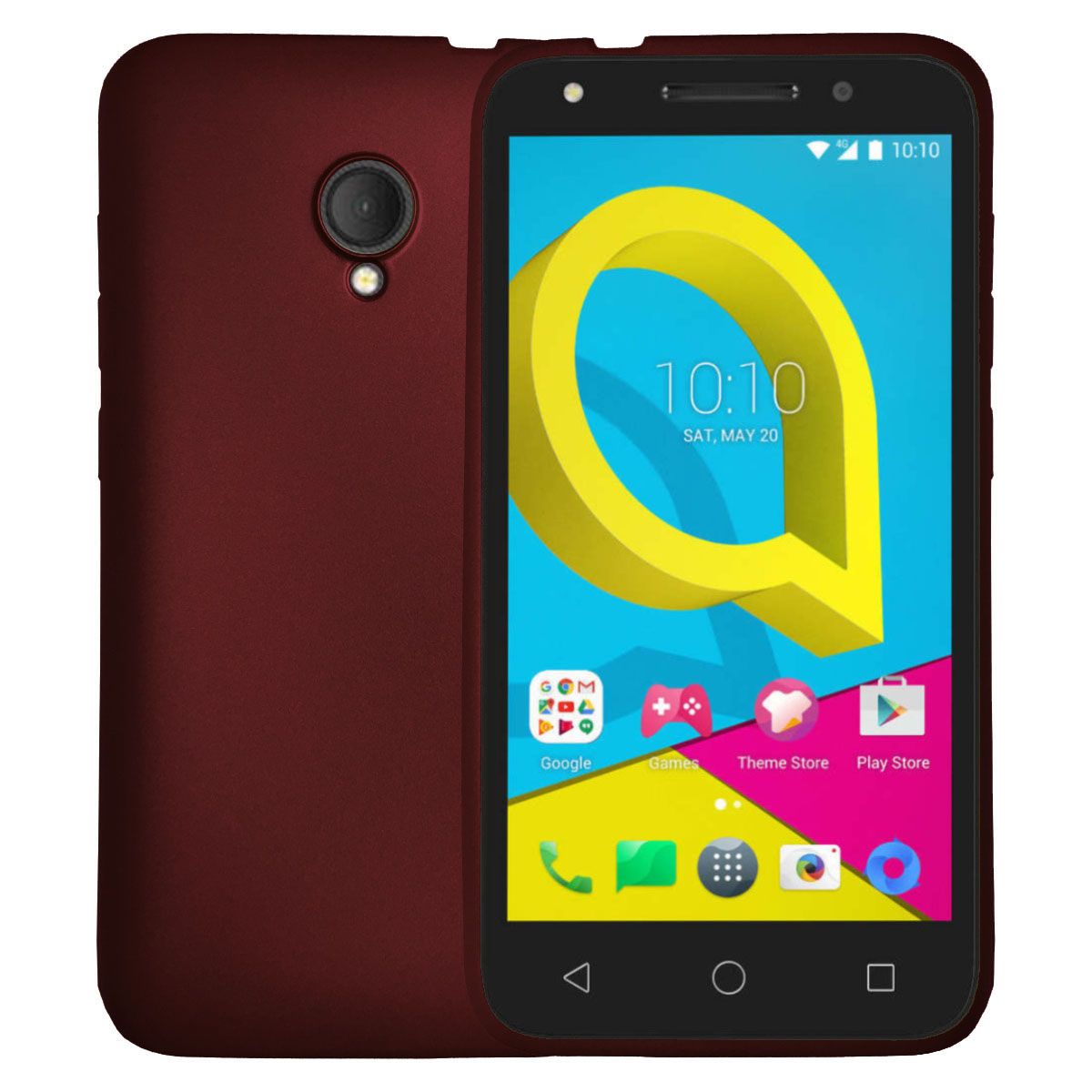 Alcatel U5 Kılıf FitCase PremiumS Silikon Arka Kapak