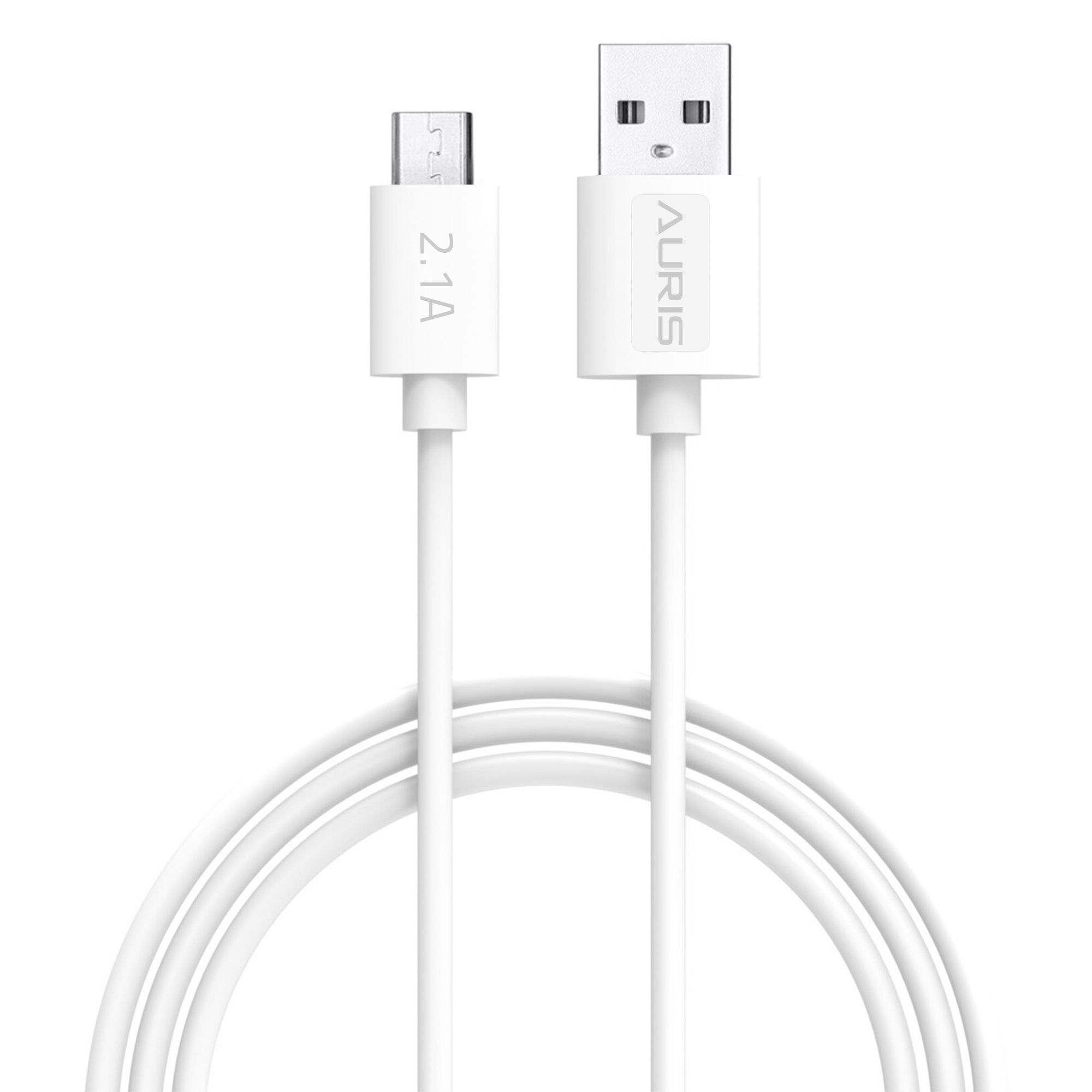 Auris Micro USB 2.1A Yüksek Hız Data Transferi 2mt USB Data Kablosu