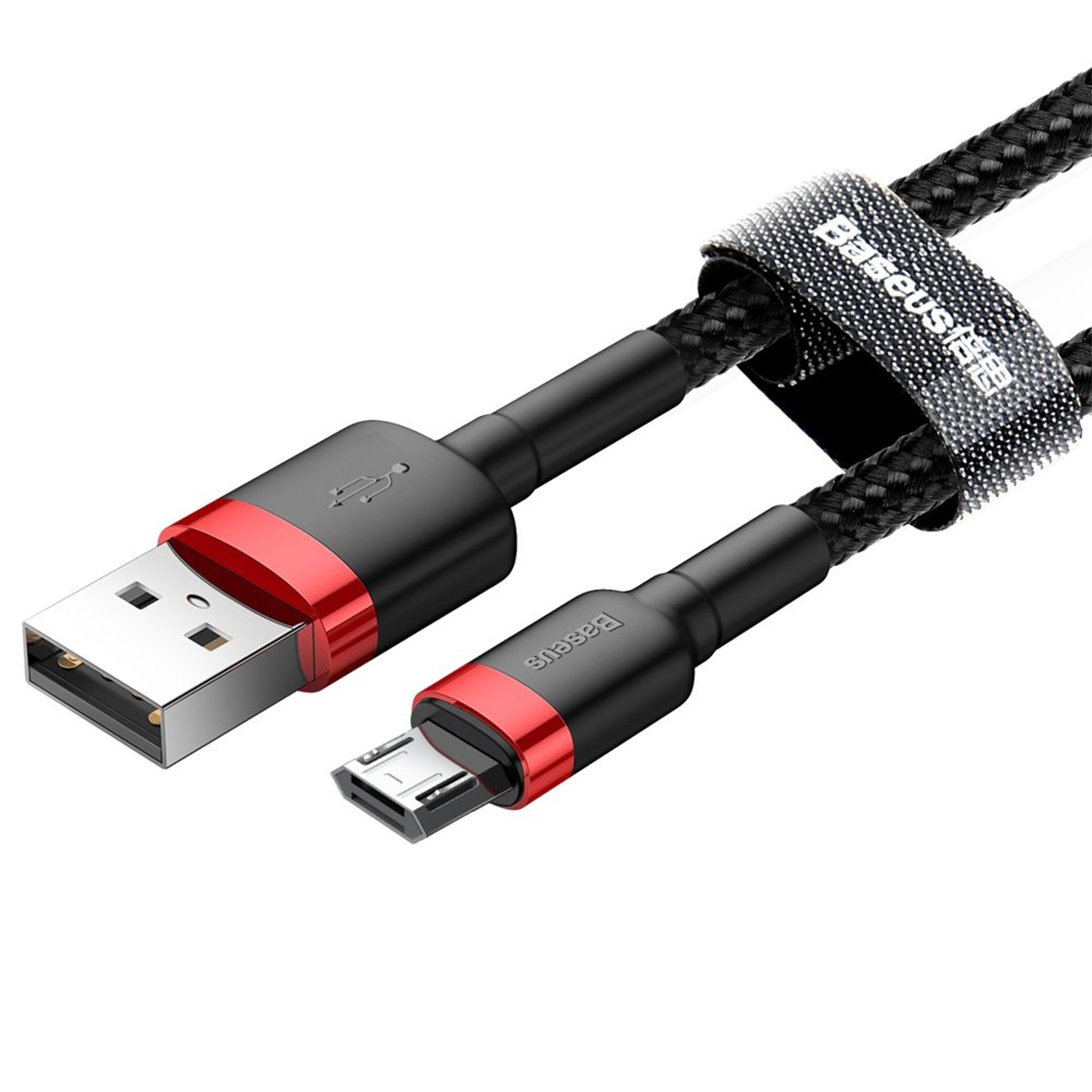 Baseus Cafule Micro USB Şarj ve Data Kablosu 2.4A 50cm CAMKLF-A