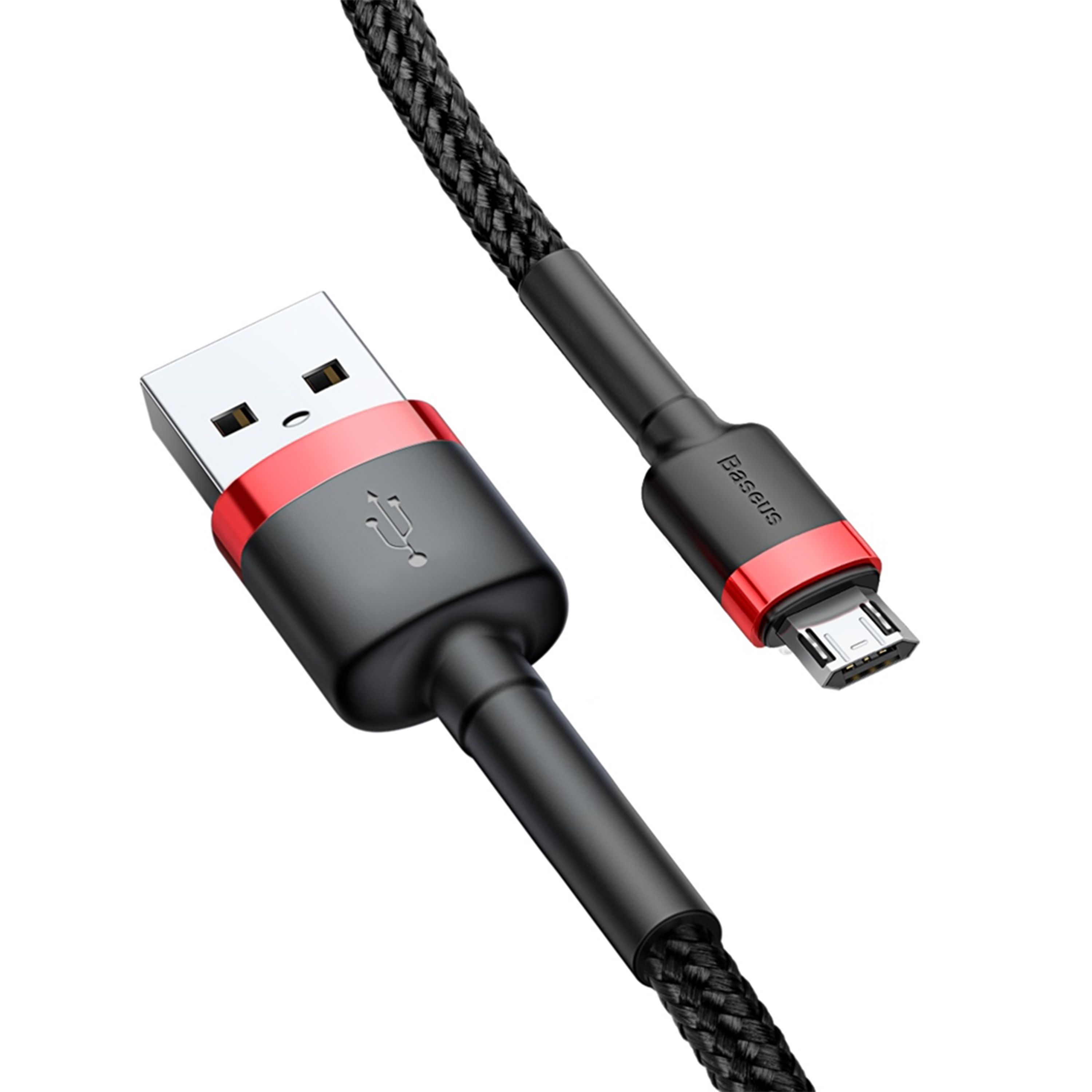 Baseus Cafule Micro USB Şarj ve Data Kablosu 2.4A 50cm CAMKLF-A