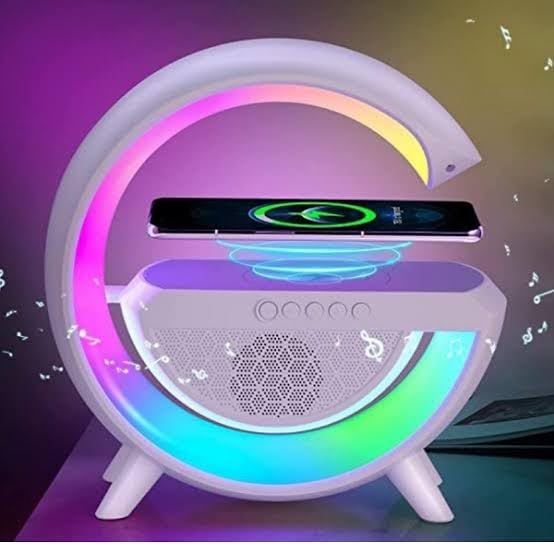 BT-2301 Smart Light Sound Kablosuz Şarj BT Hoparlör Özellikli Gece Lambası