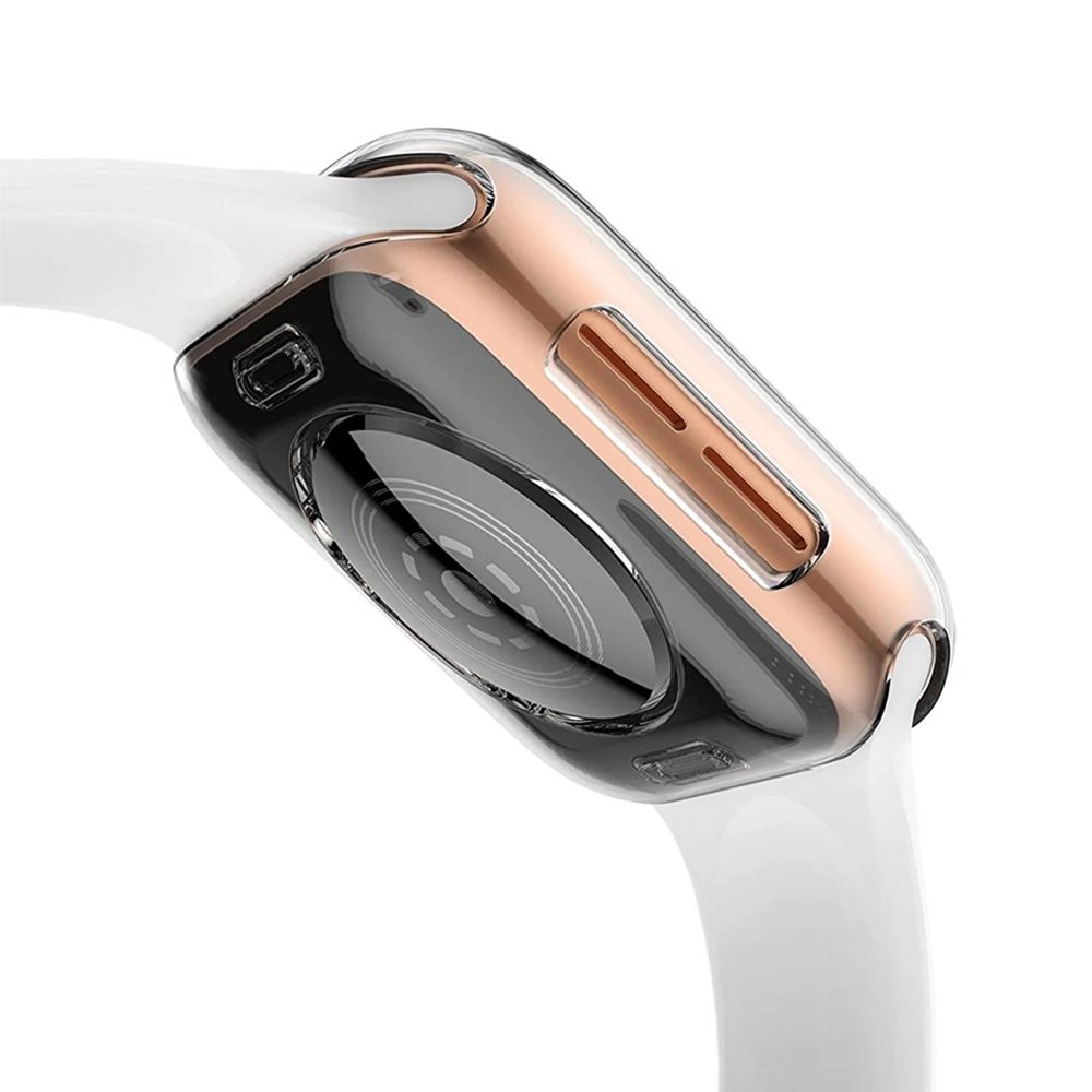 Bufalo Apple Watch 44mm Silikon 360 Kasa ve Ekran Koruyucu