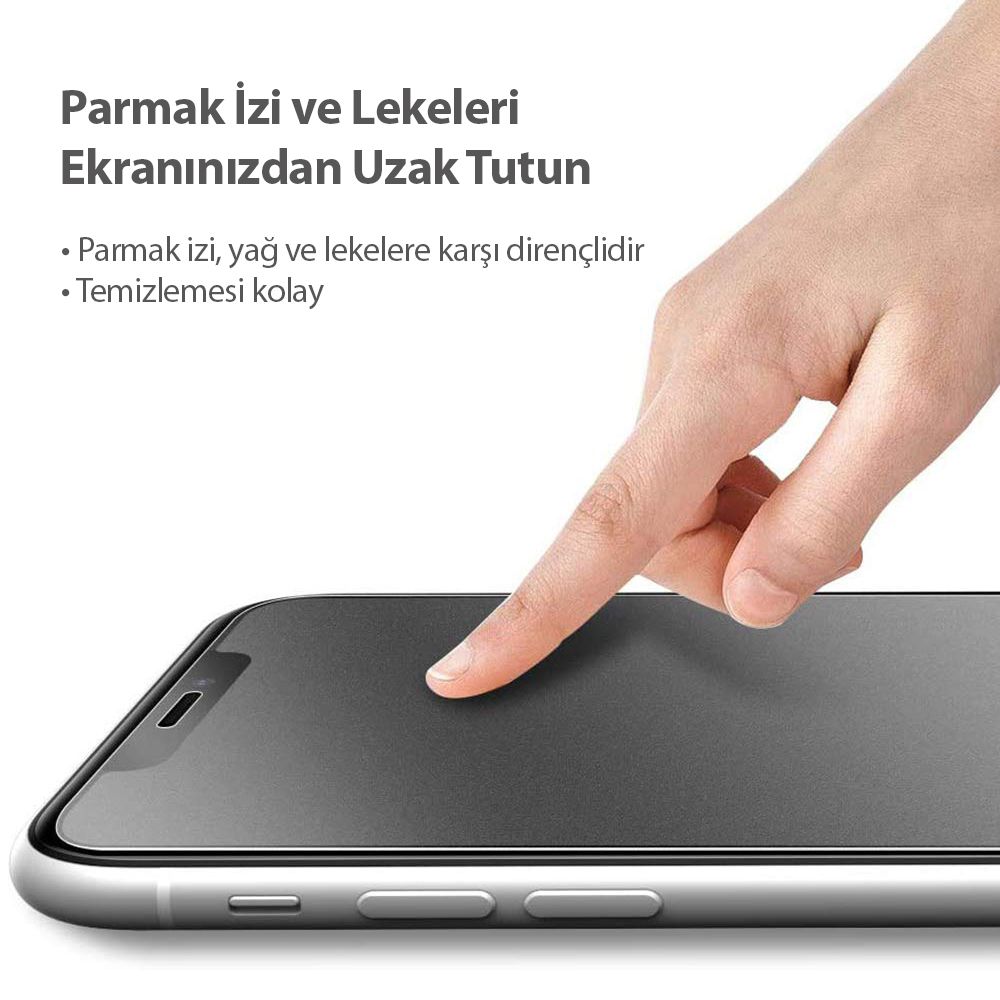 Bufalo General Mobile GM 22 / GM 22s Seramik MAT 9D Tam Kaplama Ekran Koruyucu