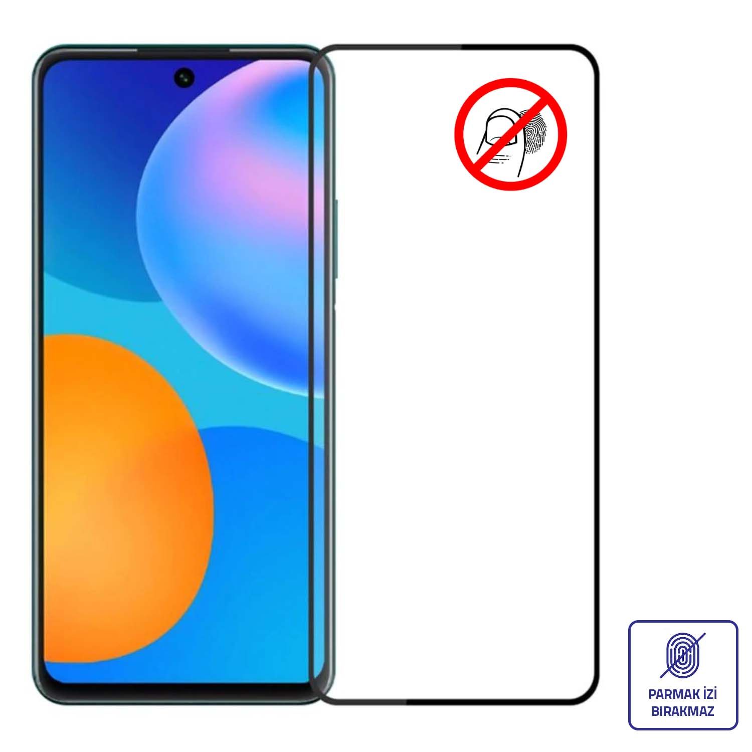 Bufalo Huawei P40 Lite Ekran Koruyucu 6D Nano Tam Kaplayan Siyah