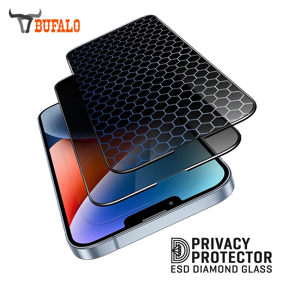 Bufalo iPhone 11 ESD Anti Static Hayalet Privacy Cam Ekran Koruyucu