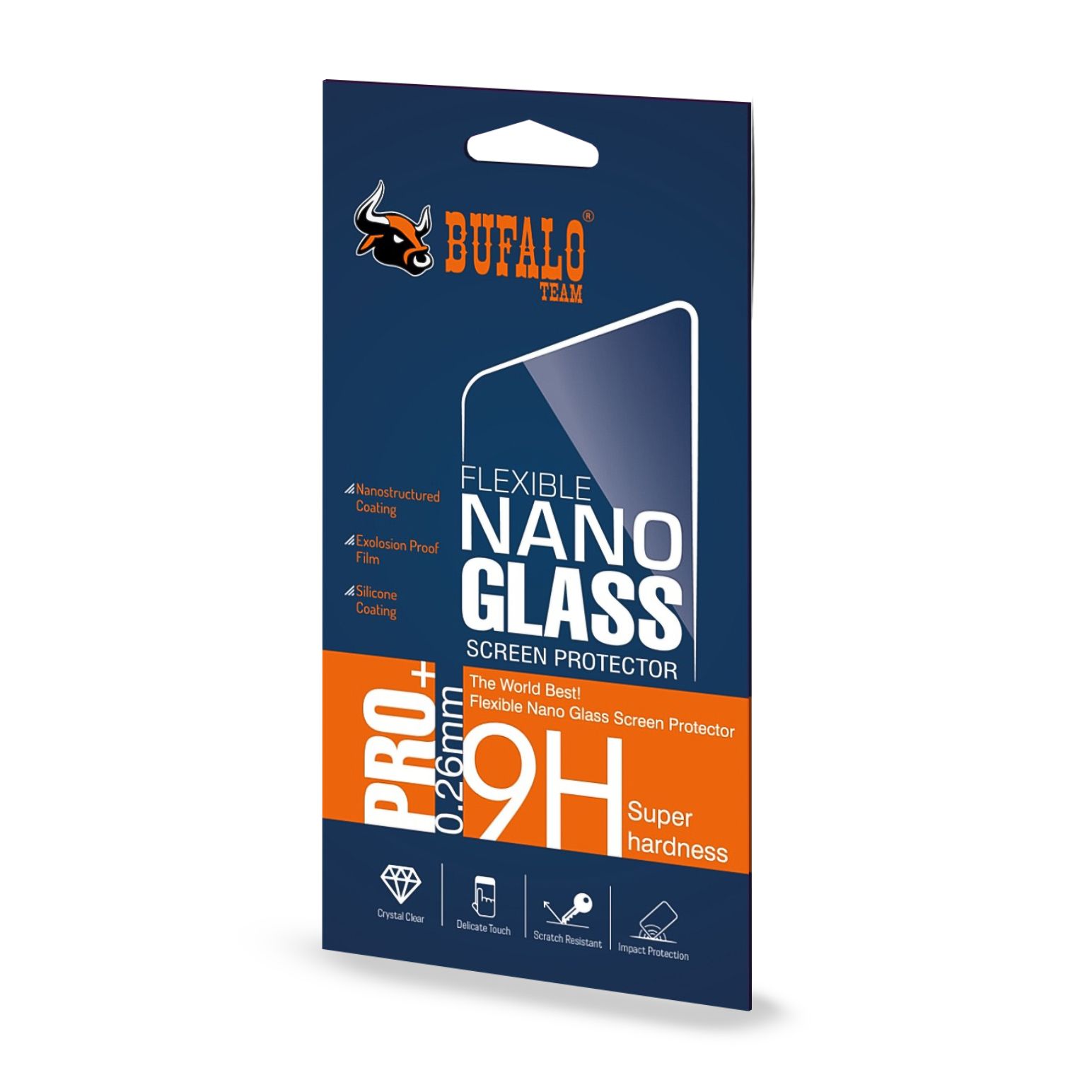 Bufalo iPhone 13 / 13 Pro FlexiGlass Nano Ekran Koruyucu