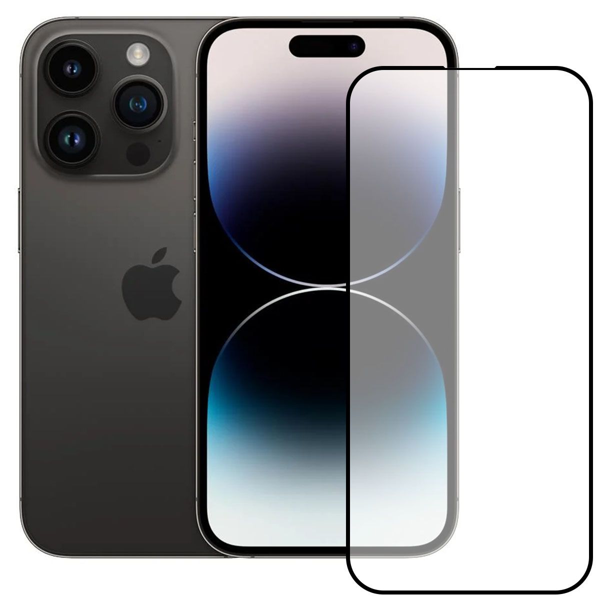 Bufalo iPhone 14 Pro Ekran Koruyucu Seramik Nano 9D Tam Kaplama