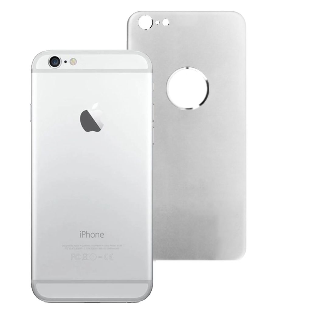 Bufalo iPhone 6 Plus Metal Kenarlı ÖN+ARKA Cam Ekran Koruyucu Gri