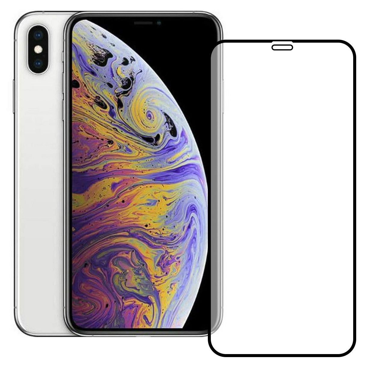 Bufalo iPhone XS Max ESD Anti Static Cam Ekran Koruyucu