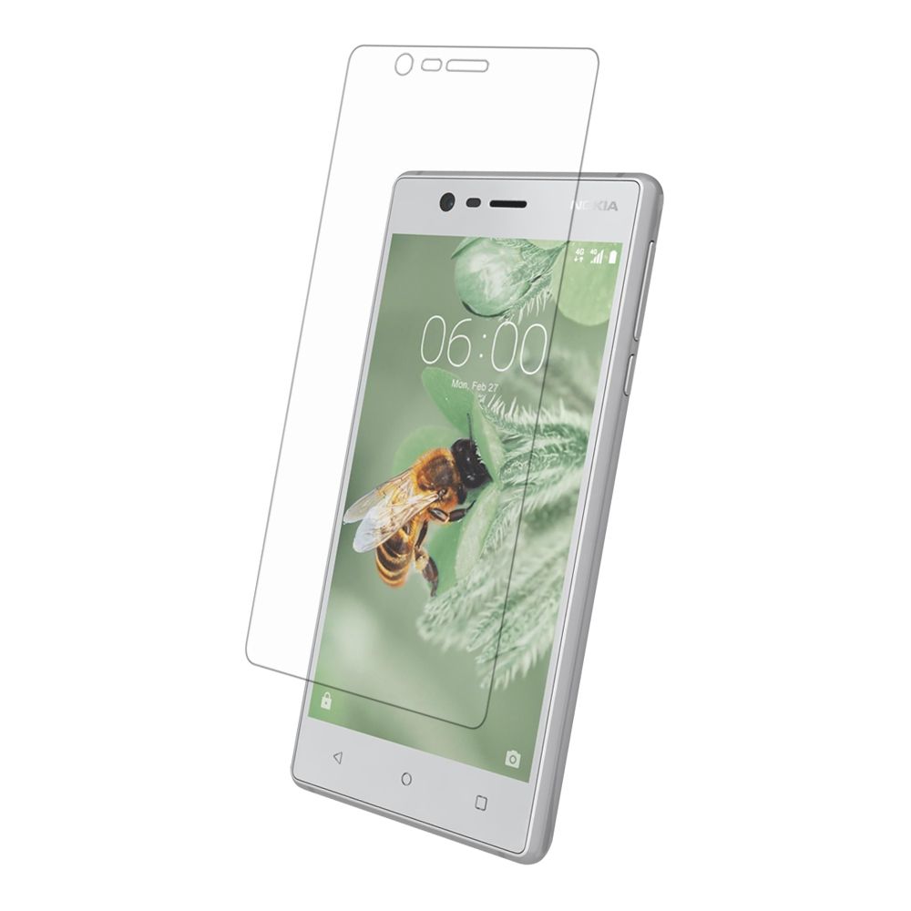 Bufalo Nokia 3 Kavisli 3D Cam Ekran Koruyucu Şeffaf