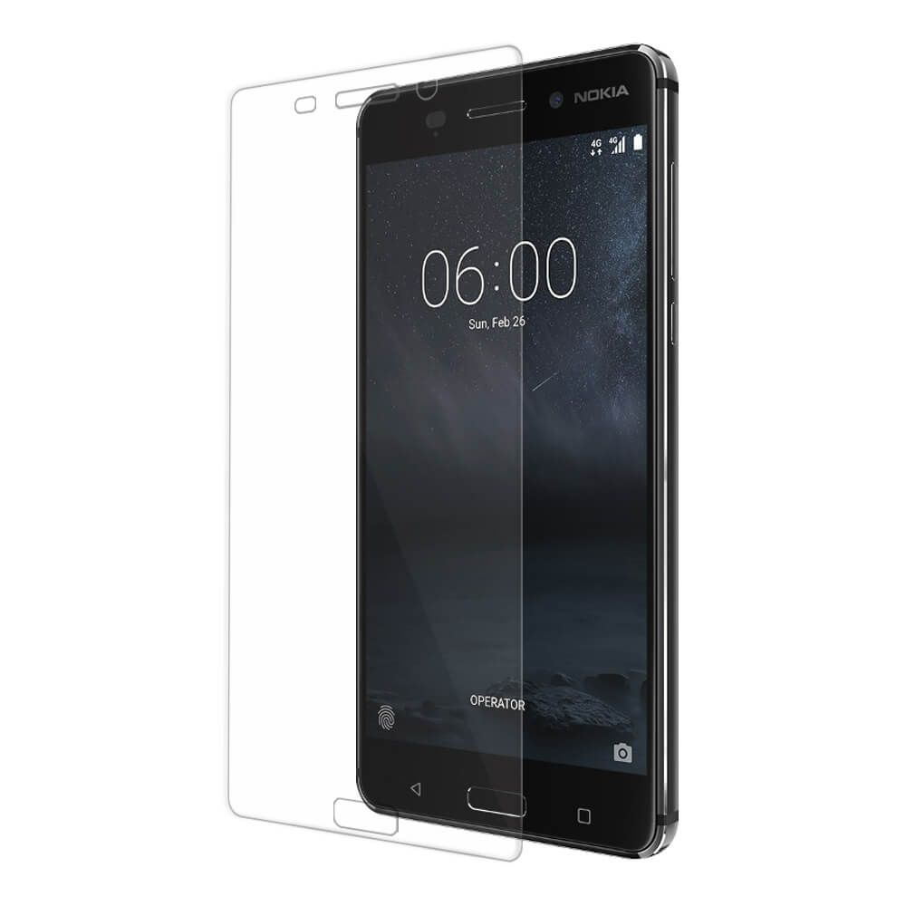 Bufalo Nokia 5 Kavisli 3D Cam Ekran Koruyucu Şeffaf