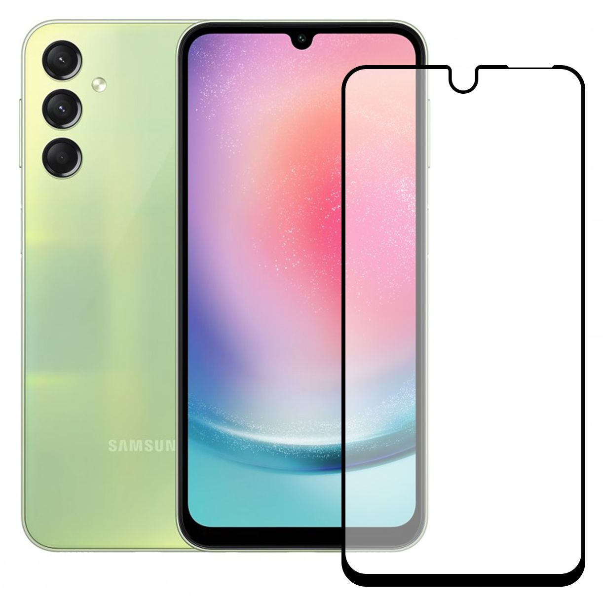 Bufalo Samsung Galaxy A24 Seramik 9D Tam Kaplama Ekran Koruyucu