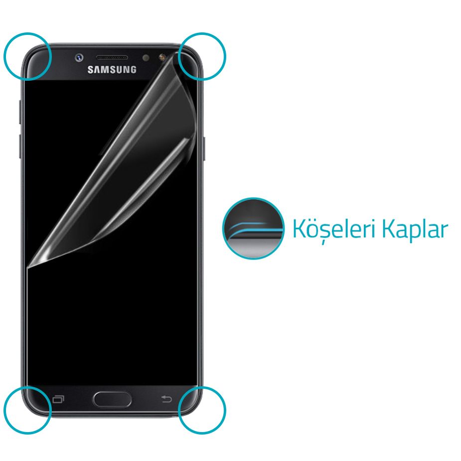 Bufalo Samsung Galaxy A7 2017 (A720) Ekran Koruyucu FlexiGlass Nano