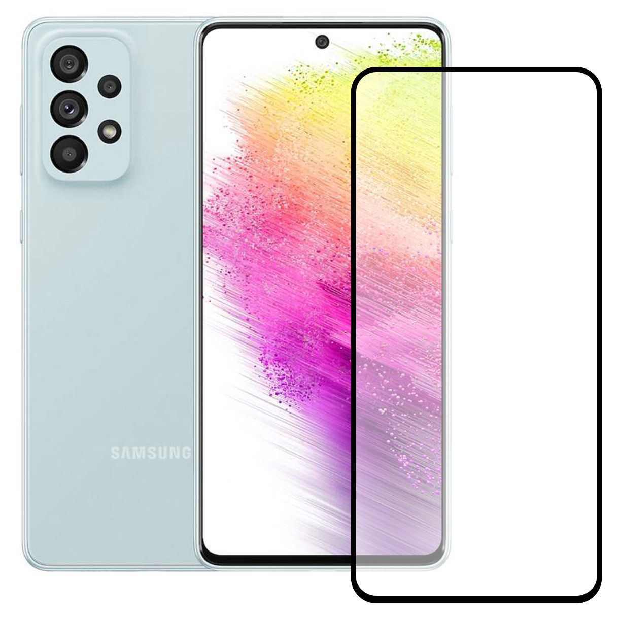 Bufalo Samsung Galaxy A73 5G ESD Anti Static Cam Ekran Koruyucu