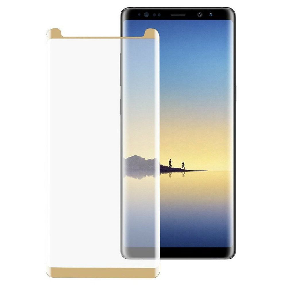 Bufalo Samsung Galaxy Note 8 (N950) Kavisli 4D Cam Ekran Koruyucu Gold