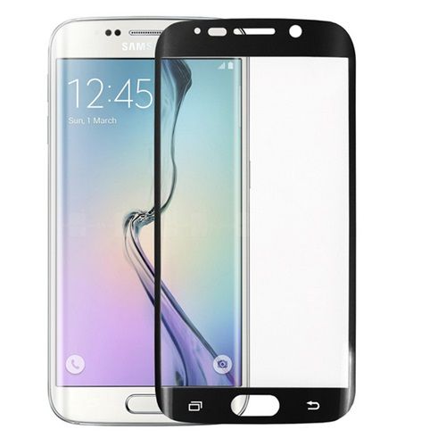 Bufalo Samsung S6 EDGE - Esnek Pet Ekran Koruyucu Kenar Kavisli Siyah