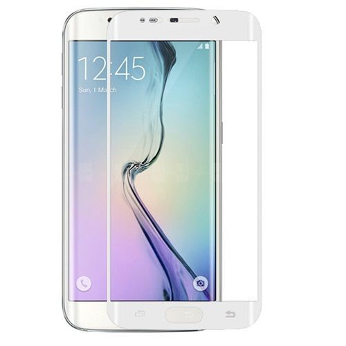 Bufalo Samsung S6 EDGE - Esnek Pet Ekran Koruyucu Kenar Kavisli Beyaz