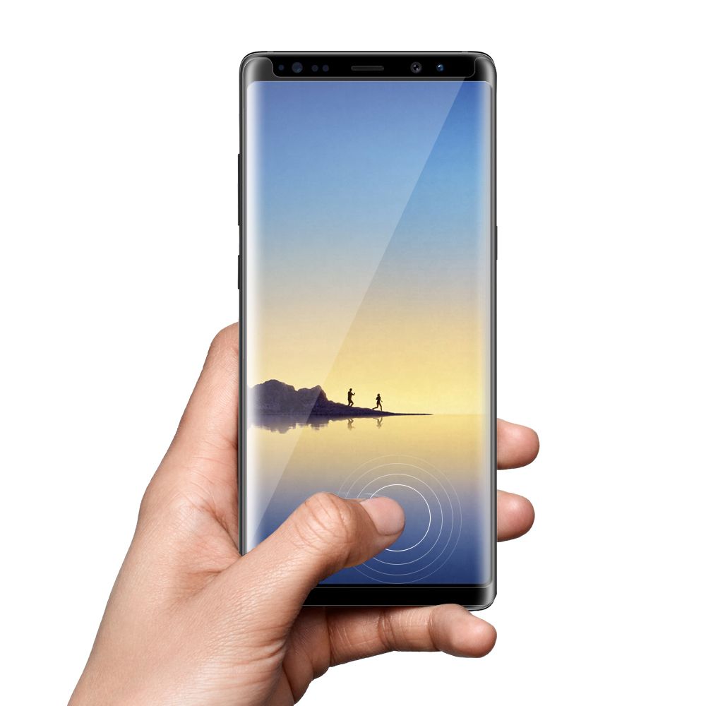 Bufalo Samsung S8 Plus (G955) Kavisli 4D Cam Ekran Koruyucu Şeffaf