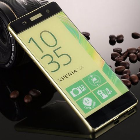 Bufalo Sony Xperia XA Ultra - Kavisli 3D Cam Ekran Koruyucu Siyah