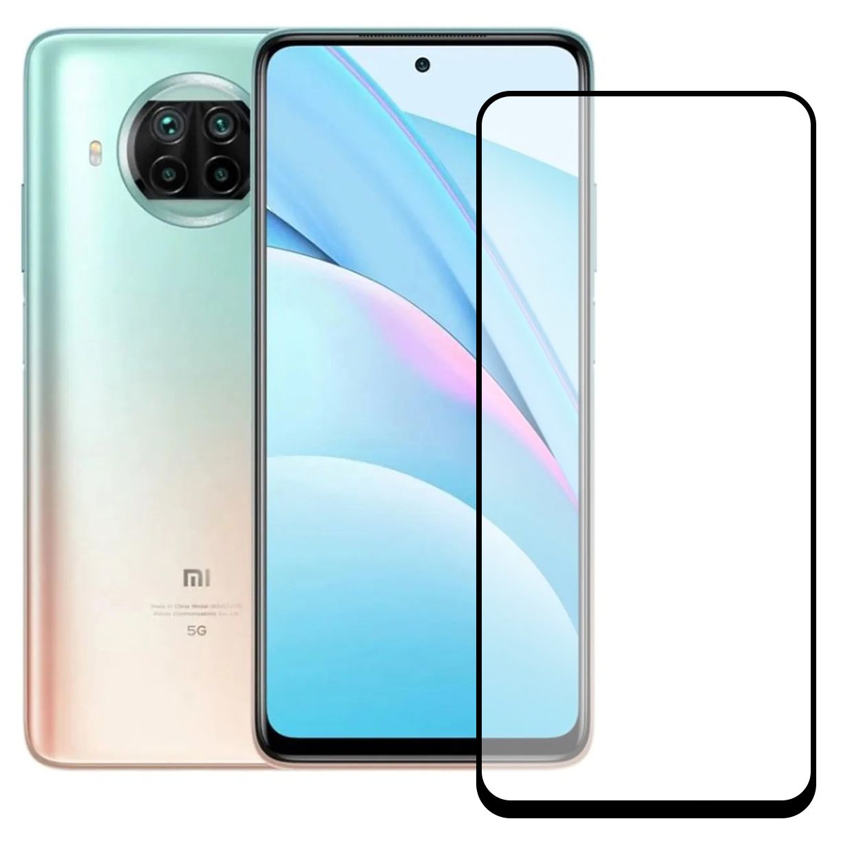 Bufalo Xiaomi Mi 10T Lite Ekran Koruyucu Seramik Nano 9D Tam Kaplama