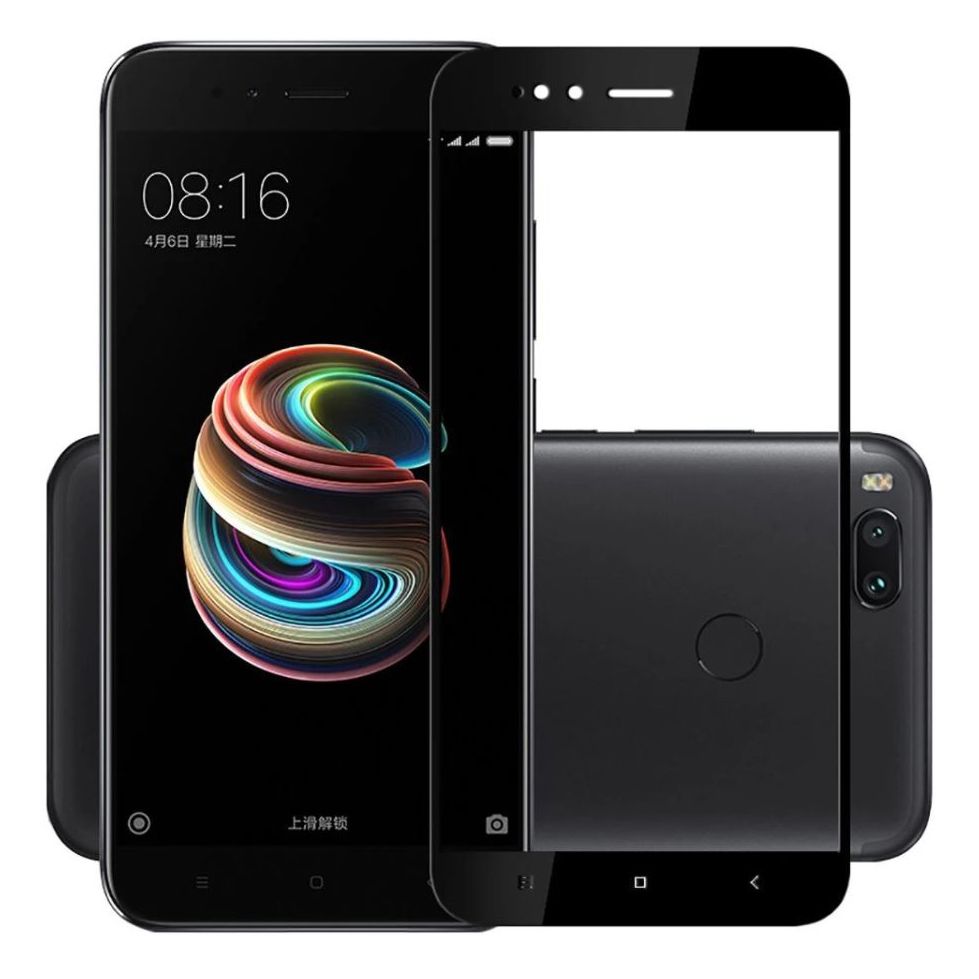 Bufalo Xiaomi Mi A1 NANO 10D Cam Ekran Koruyucu Siyah