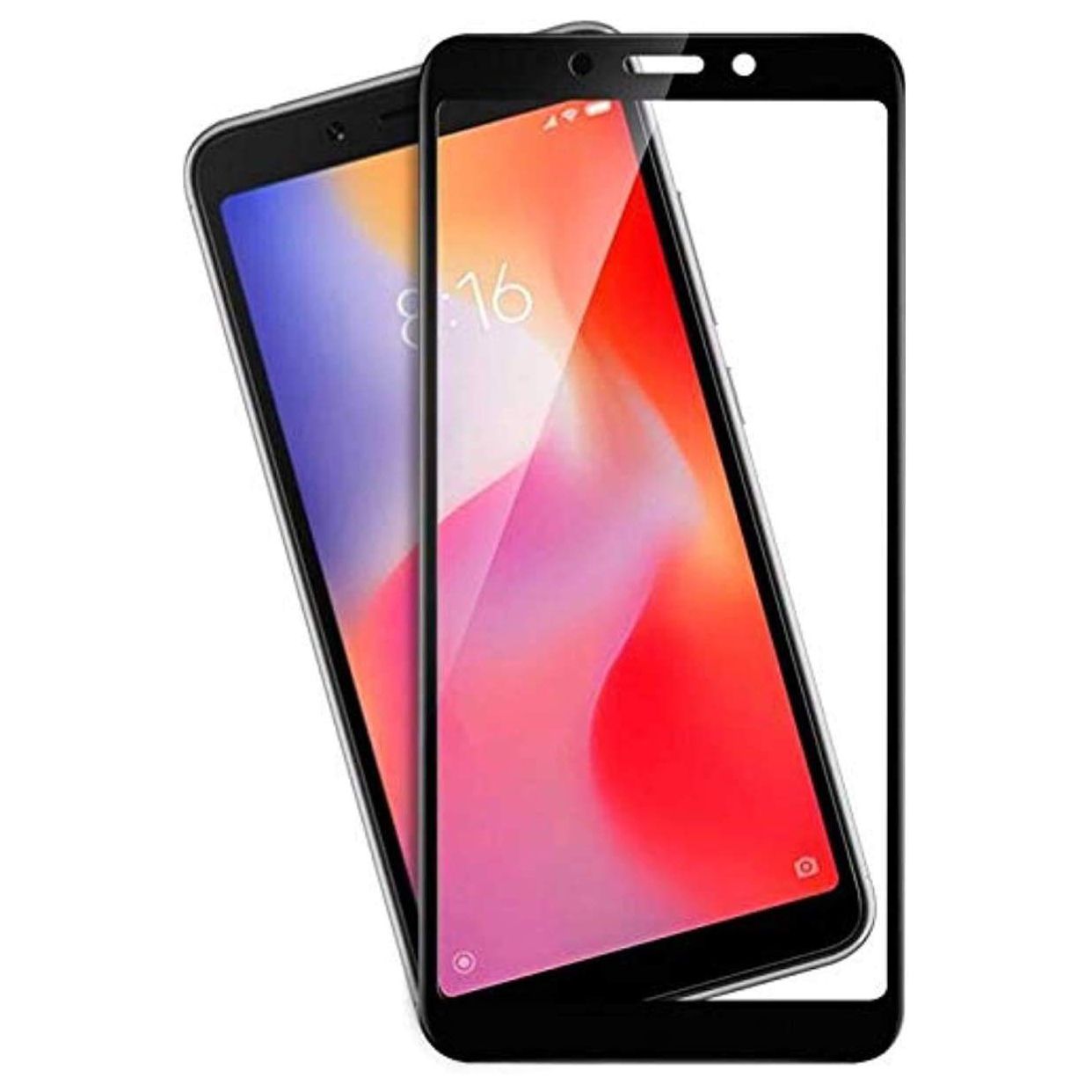 Bufalo Xiaomi Redmi 6A NANO 10D Cam Ekran Koruyucu Siyah