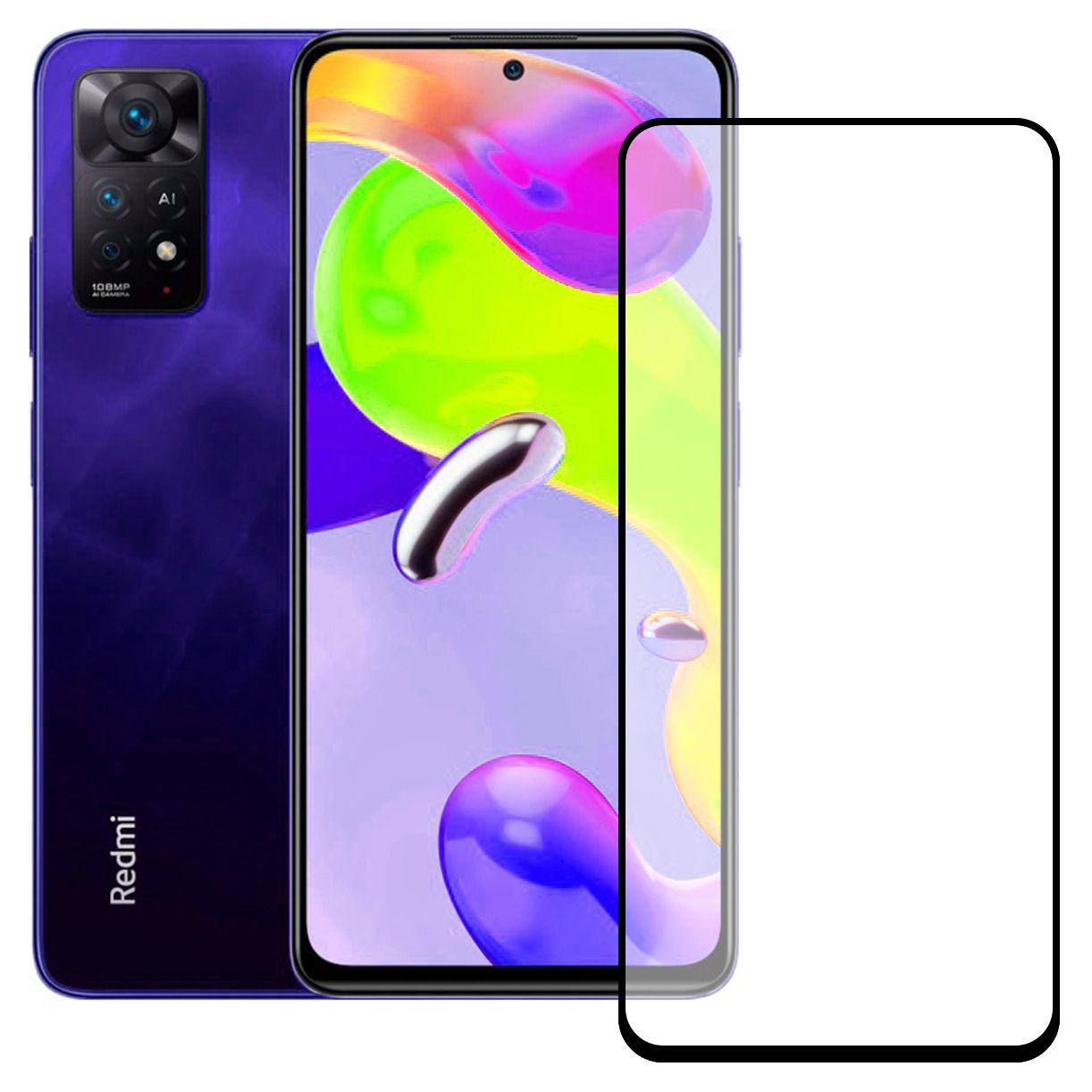 Bufalo Xiaomi Redmi Note 11 Pro ESD Anti Static Cam Ekran Koruyucu