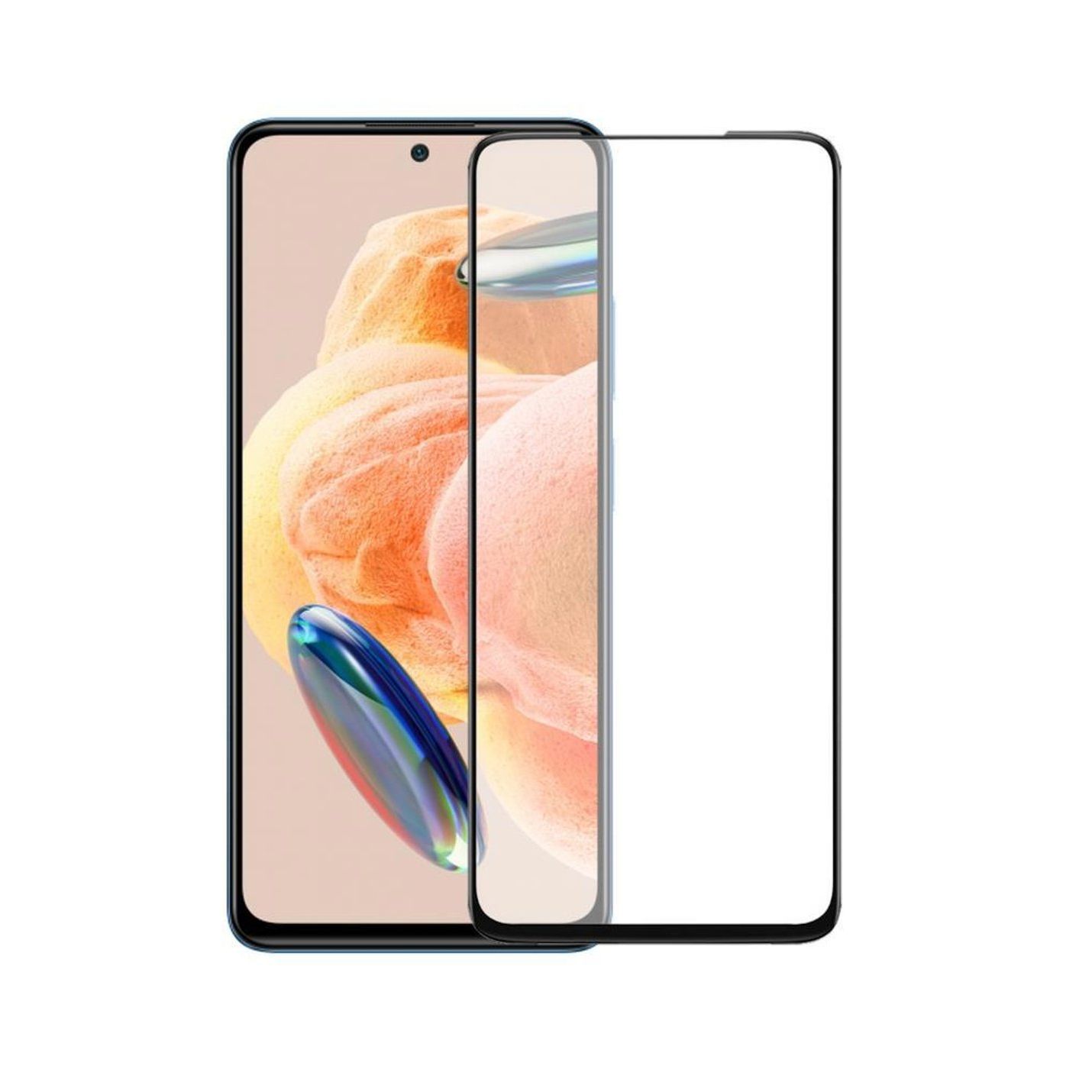 Bufalo Xiaomi Redmi Note 12 Temperli 9D Cam Ekran Koruyucu