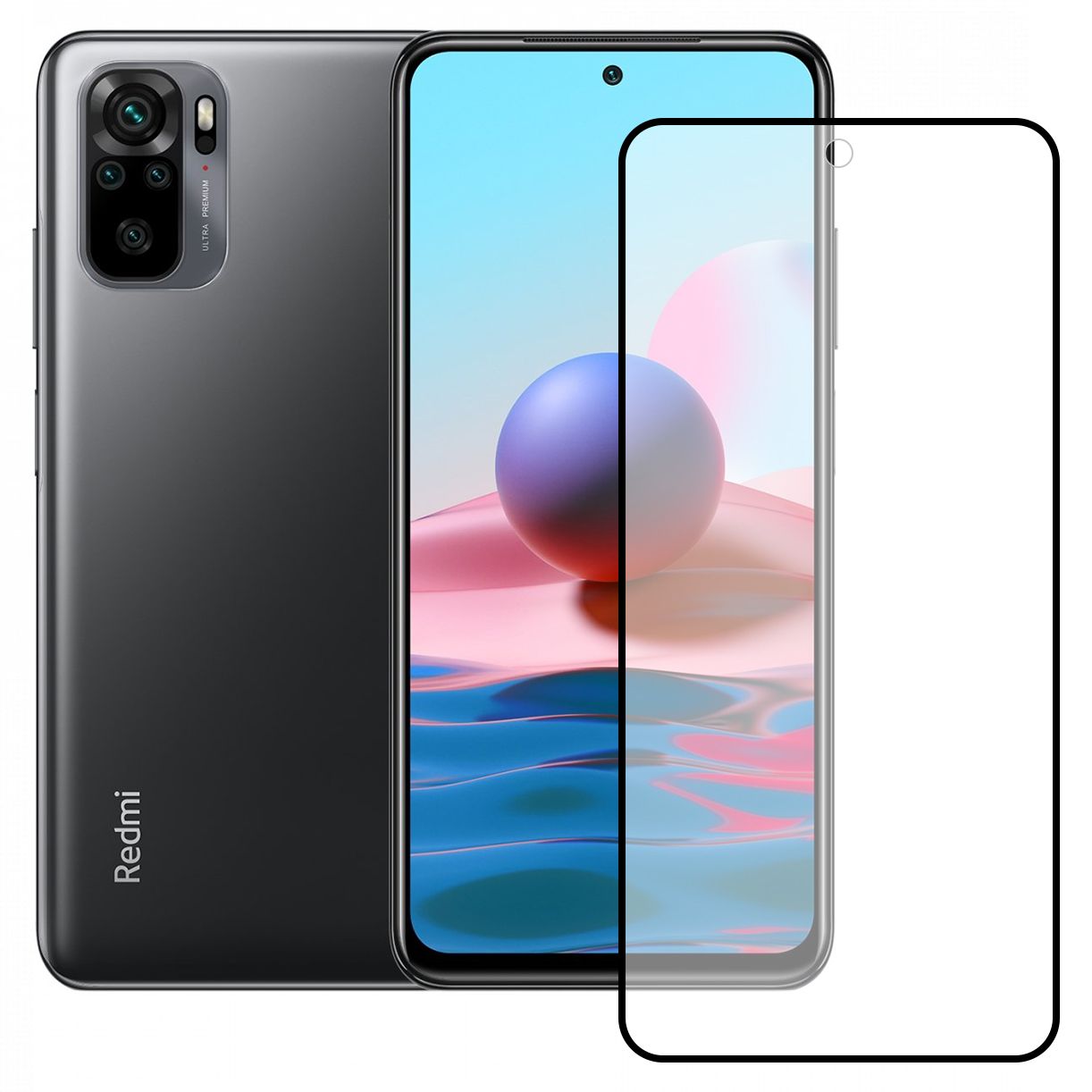 Bufalo Xiaomi Redmi Note 10 / 10s Ekran Koruyucu Seramik Mat Nano 9D Tam Kaplama