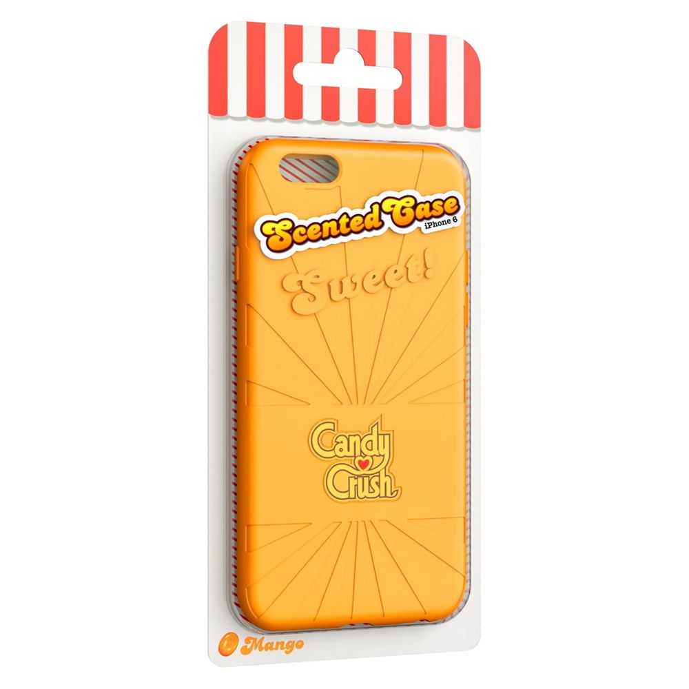 Candy Crush iPhone 6-6S Mango Silikon Kılıf (Lisanslı)