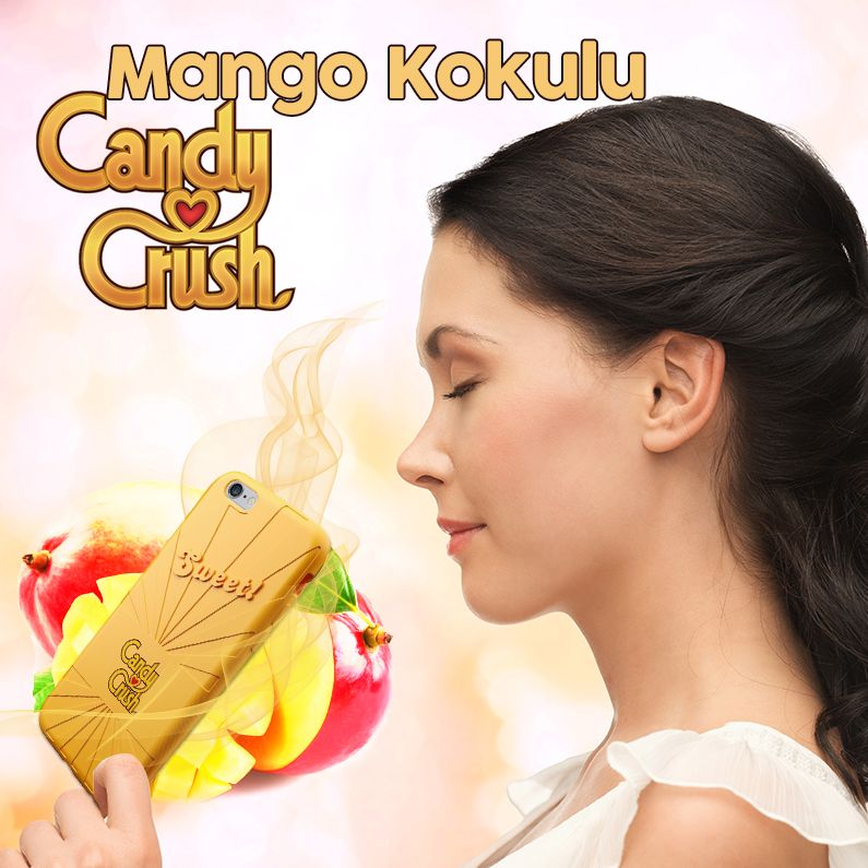 Candy Crush iPhone 6-6S Mango Silikon Kılıf (Lisanslı)