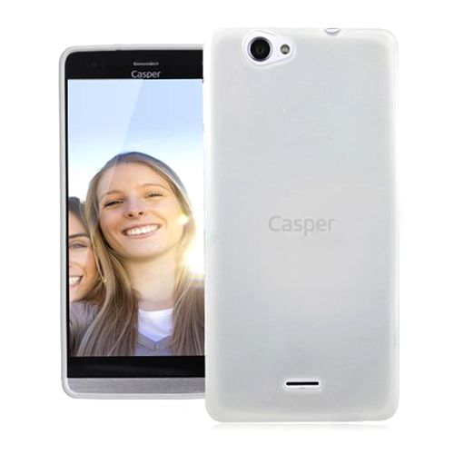 Casper VIA V6X Kılıf Soft Silikon Beyaz Arka Kapak