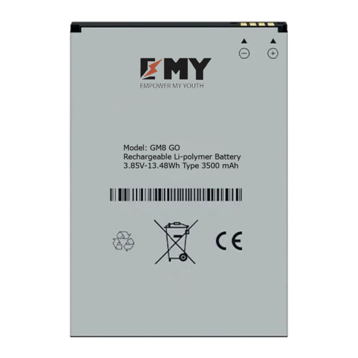 EMY General Mobile GM 8 Go / GM 9 Go / GM 6s Batarya 3500 mAh