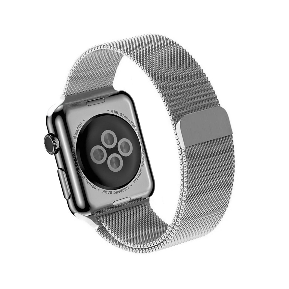 FitCase Apple Watch 38 40 41 mm Uyumlu Milano Manyetik Metal Kordon