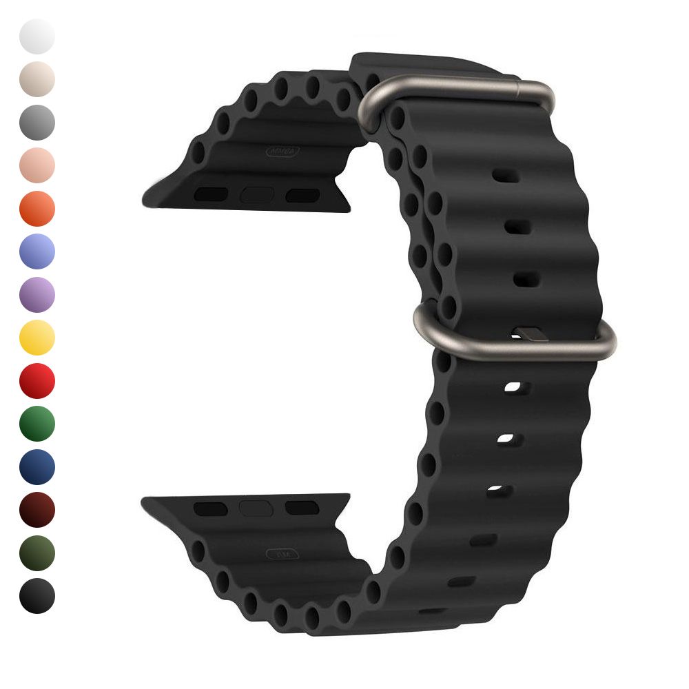 FitCase Apple Watch 38/40/41 mm Uyumlu Ocean Silikon Kordon