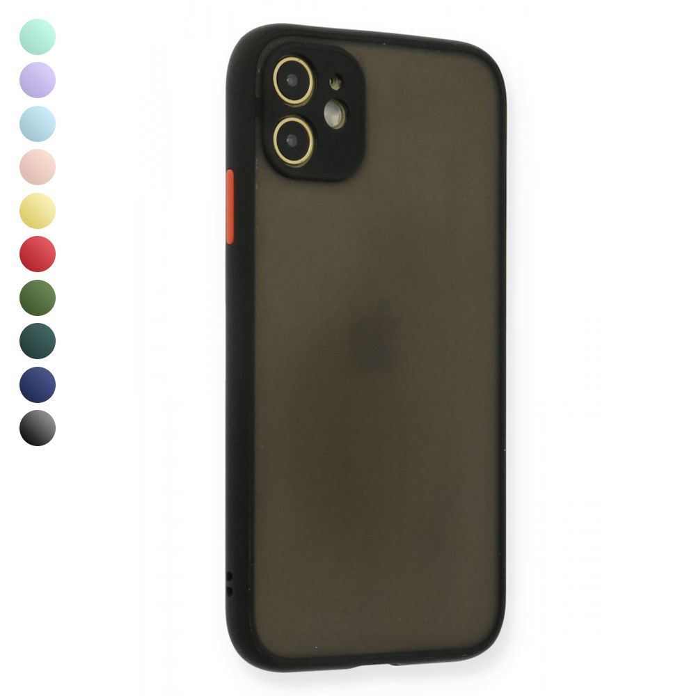 FitCase iPhone 11 Kılıf Montrea Silikon Arka Kapak