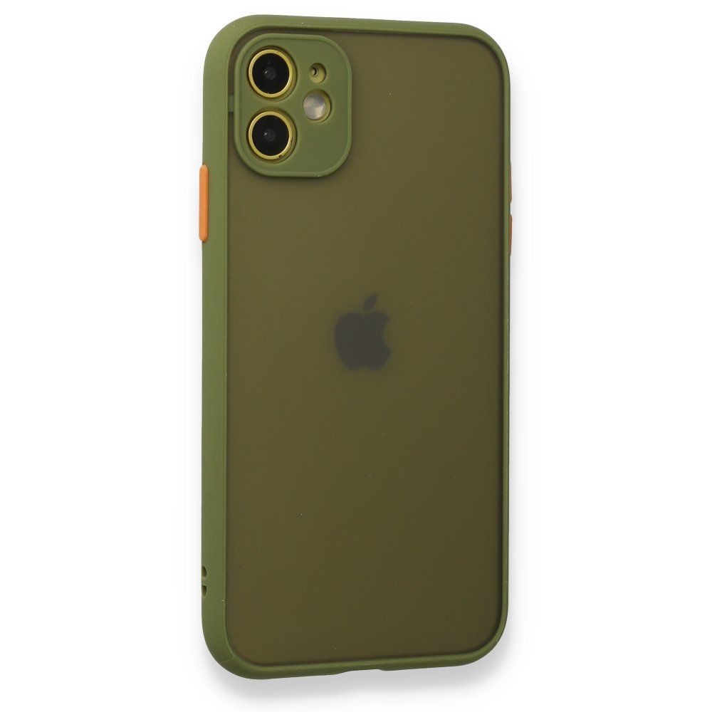 FitCase iPhone 11 Kılıf Montrea Silikon Arka Kapak