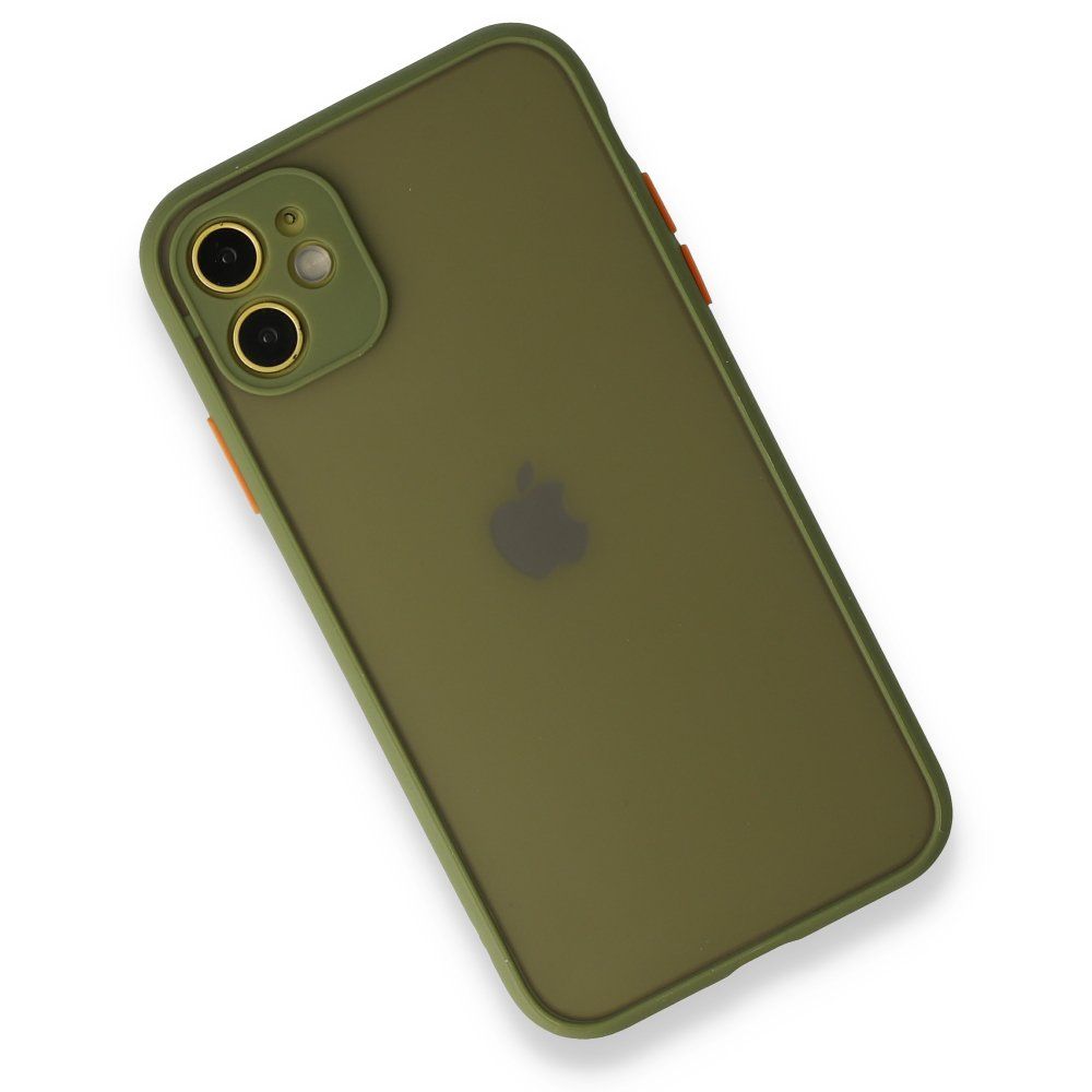 FitCase iPhone 11 Kılıf Montrea Silikon Arka Kapak